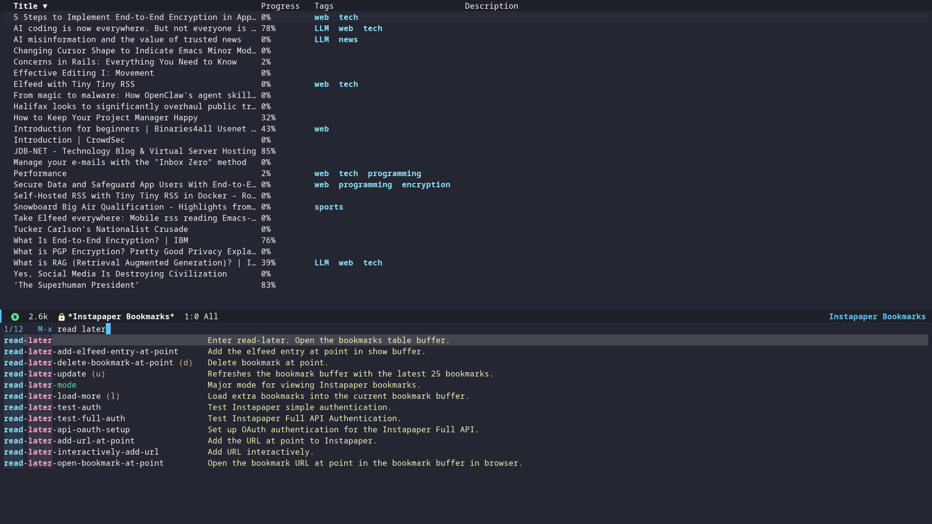 read-later.el elfeed integration