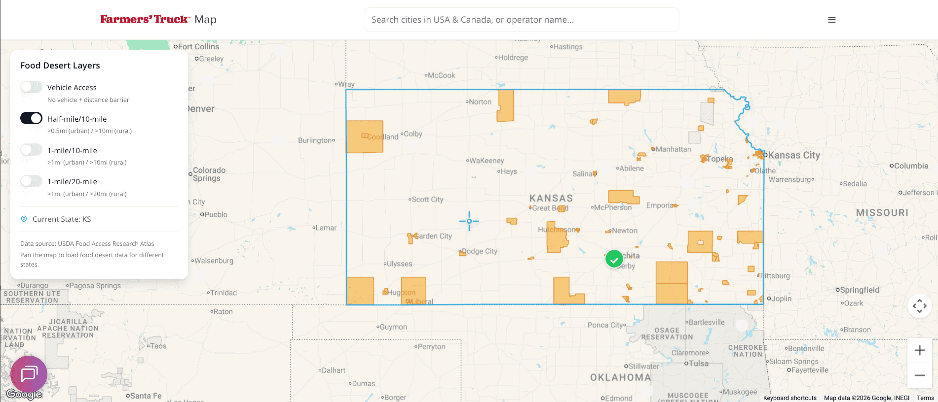 Map settings overlay with LILA toggle switches
